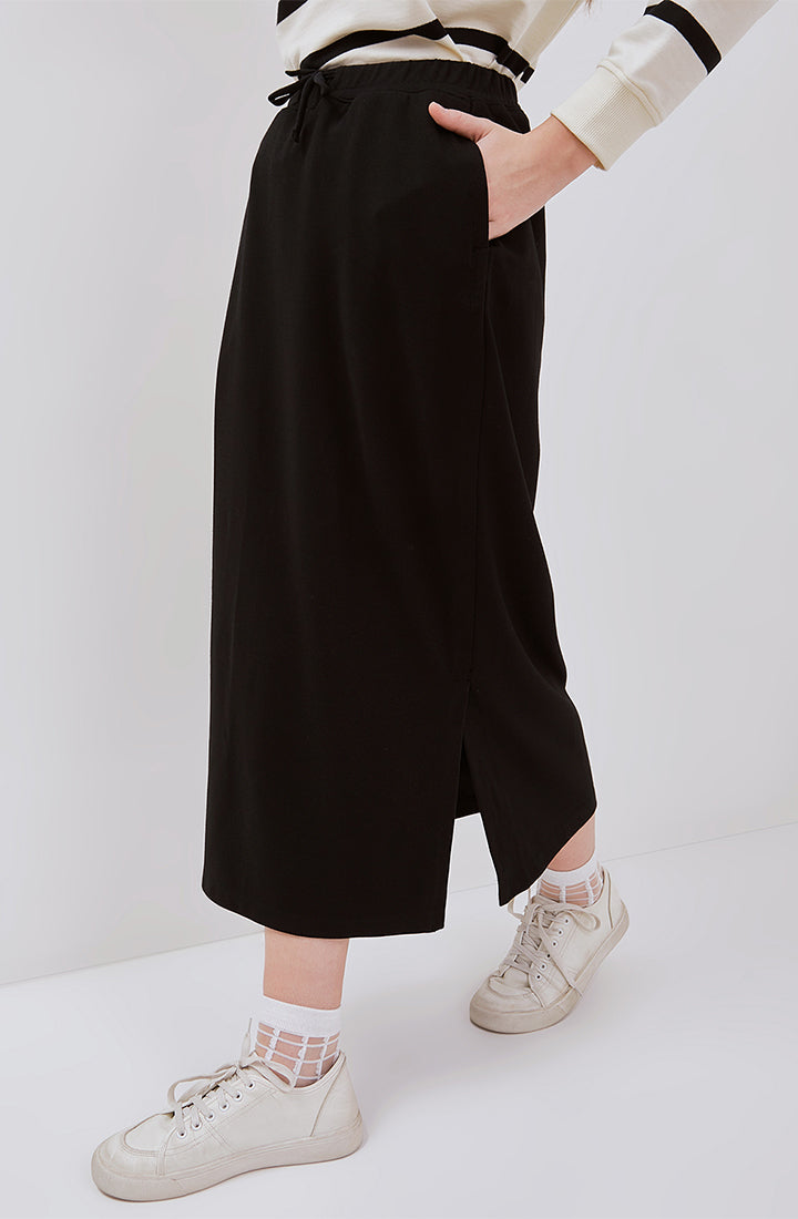 [NEW] Osella Lulu Comfortable Stretch Long Knit Skirt 21875006 | Rok Wanita Panjang Stretch
