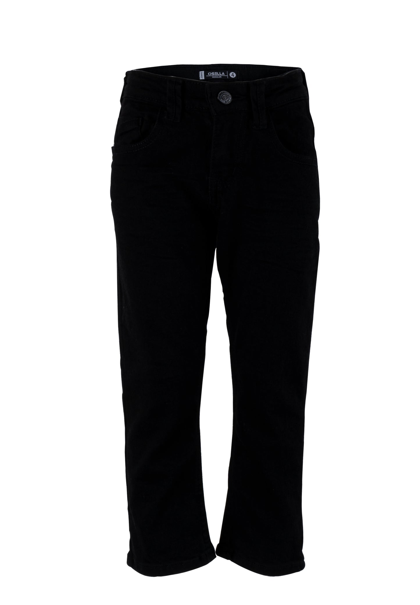 Osella Jack Regular Long Pants Jeans In Black Denim Wash