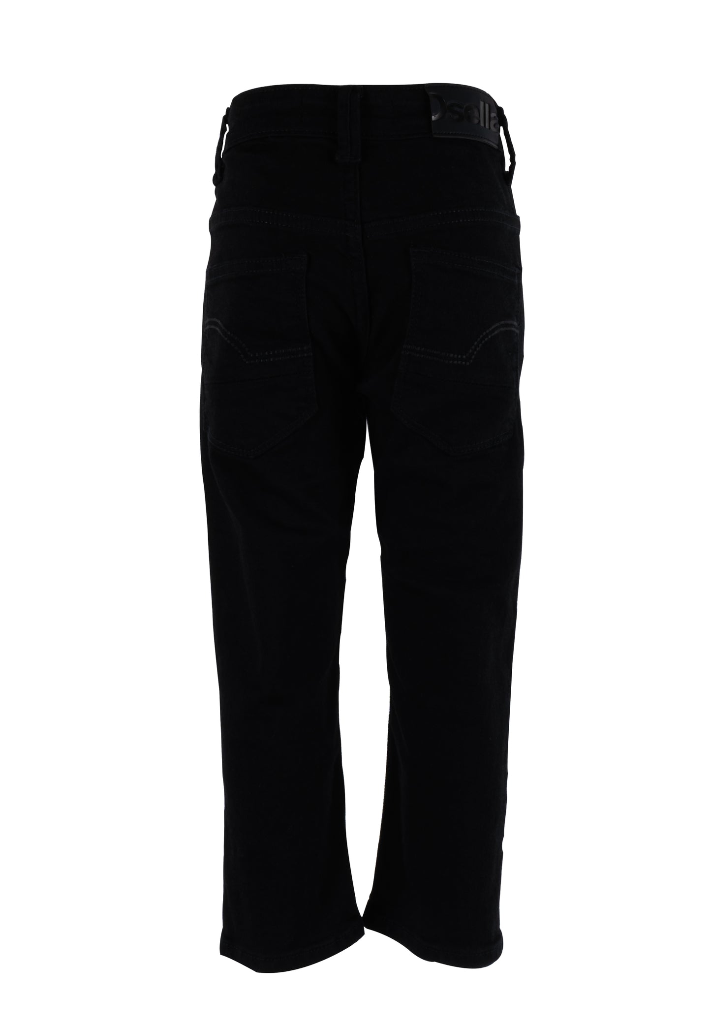 Osella Jack Regular Long Pants Jeans In Black Denim Wash