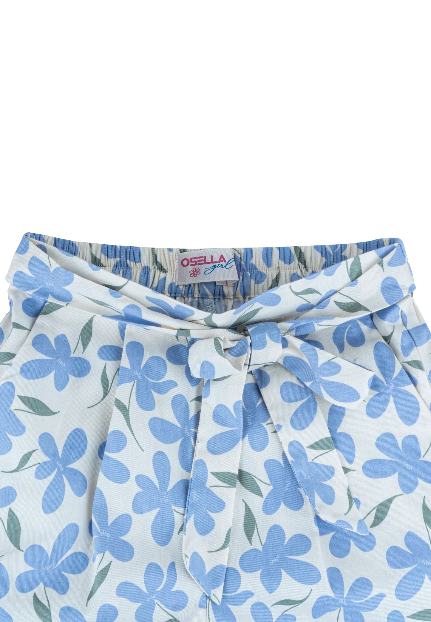 Osella Kids Floral Short Pants In Lilac