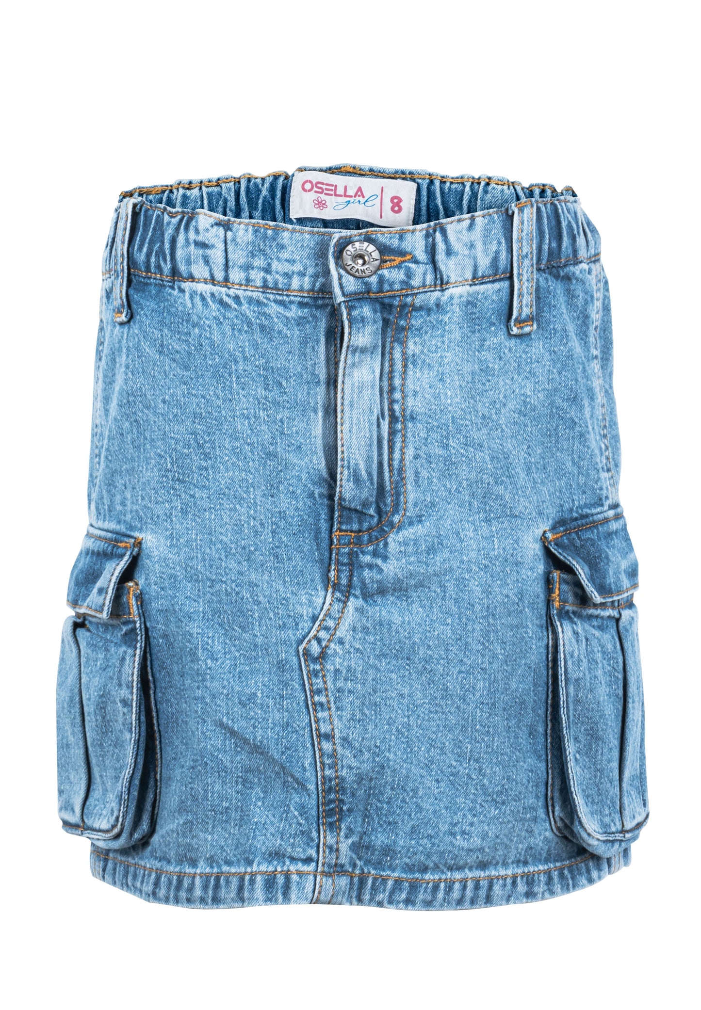 Osella Cargo Mini Skort Denim