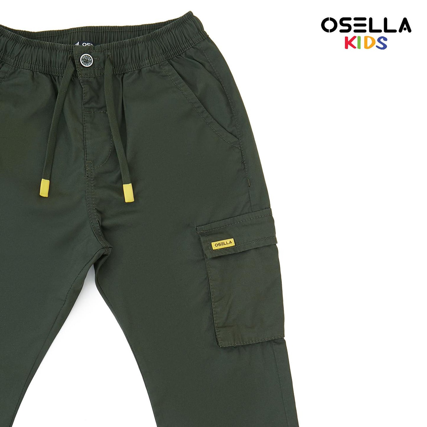 [NEW] Osella Garvin Cargo Long Reguler FIt Pants 228P5004 | Celana Cargo Panjang Anak Laki Laki