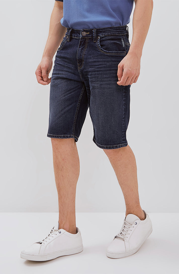 Osella Short Denim Jeans In Medium Blue Wash 20865005A2