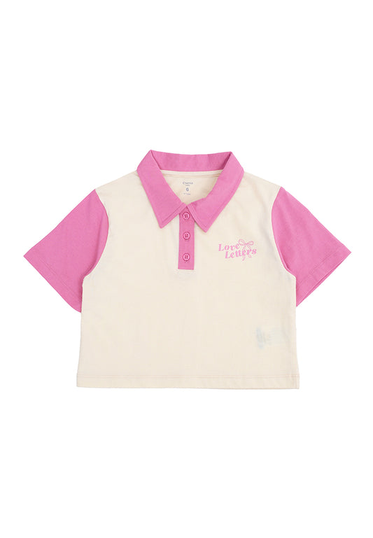 Osella Kids Love Letter Polo Tee