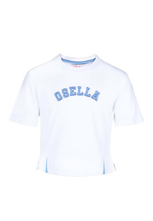 Osella Kids Girl Oversize T-Shirt in White