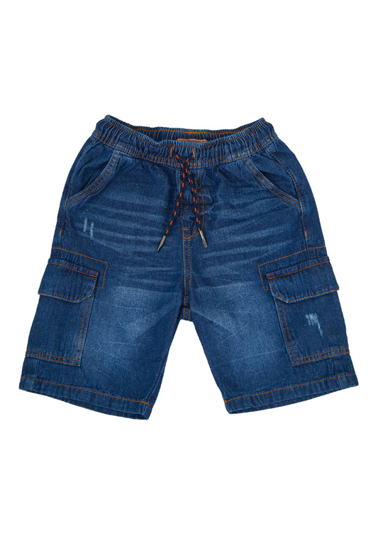 Osella Kids Cargo Denim Shorts