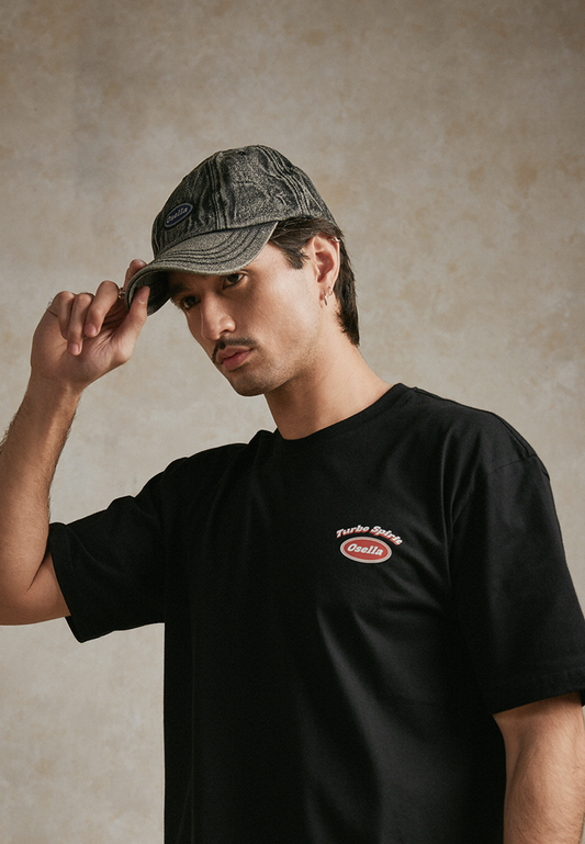 Osella Grey Denim Cap