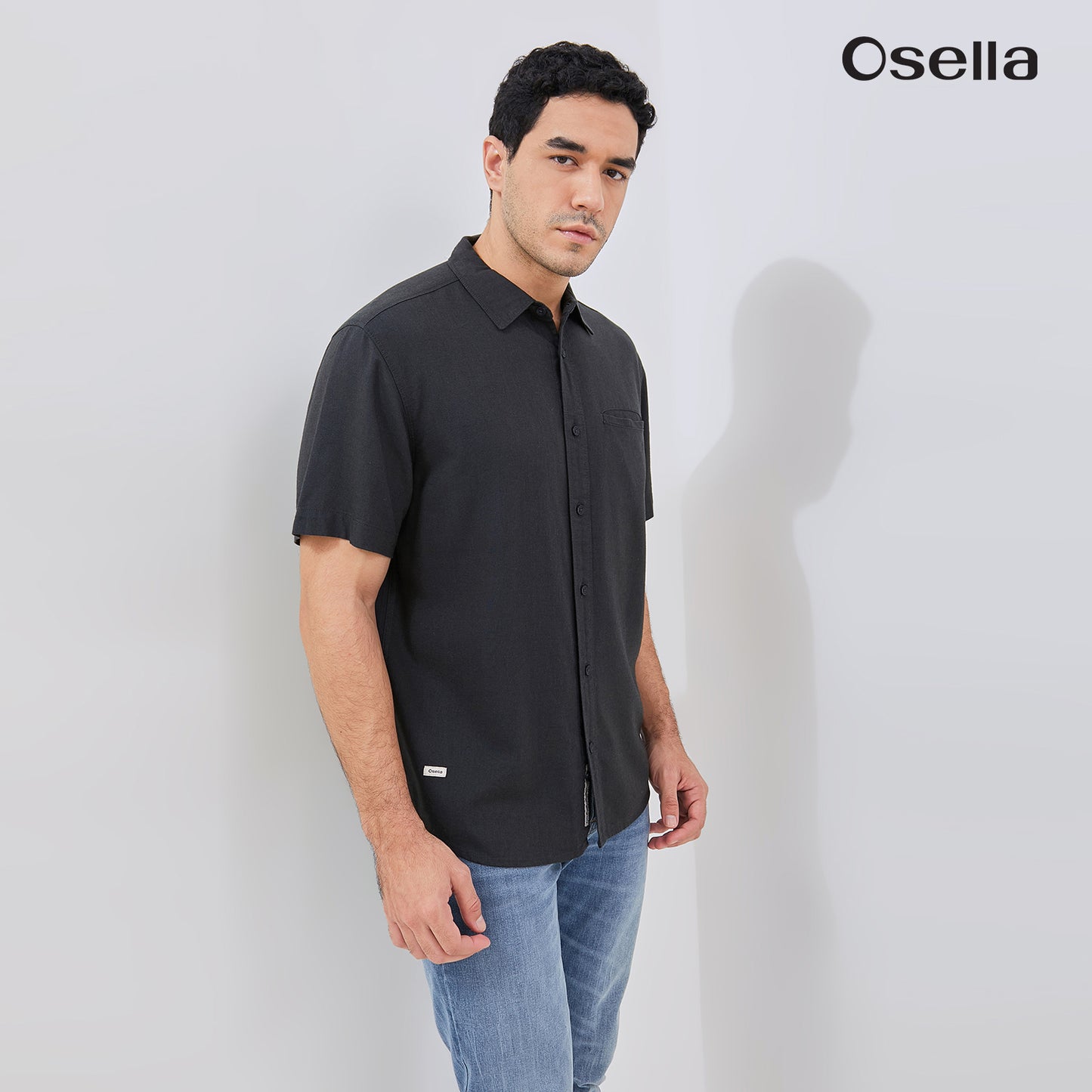 Osella Zain Short Sleeve Shirt With Welt Pocket