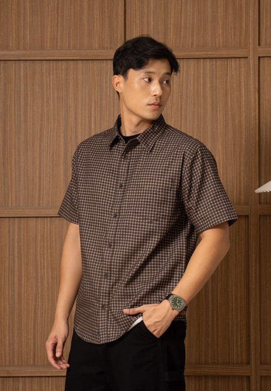 Osella Rustic Checkered Flannel SS Shirt