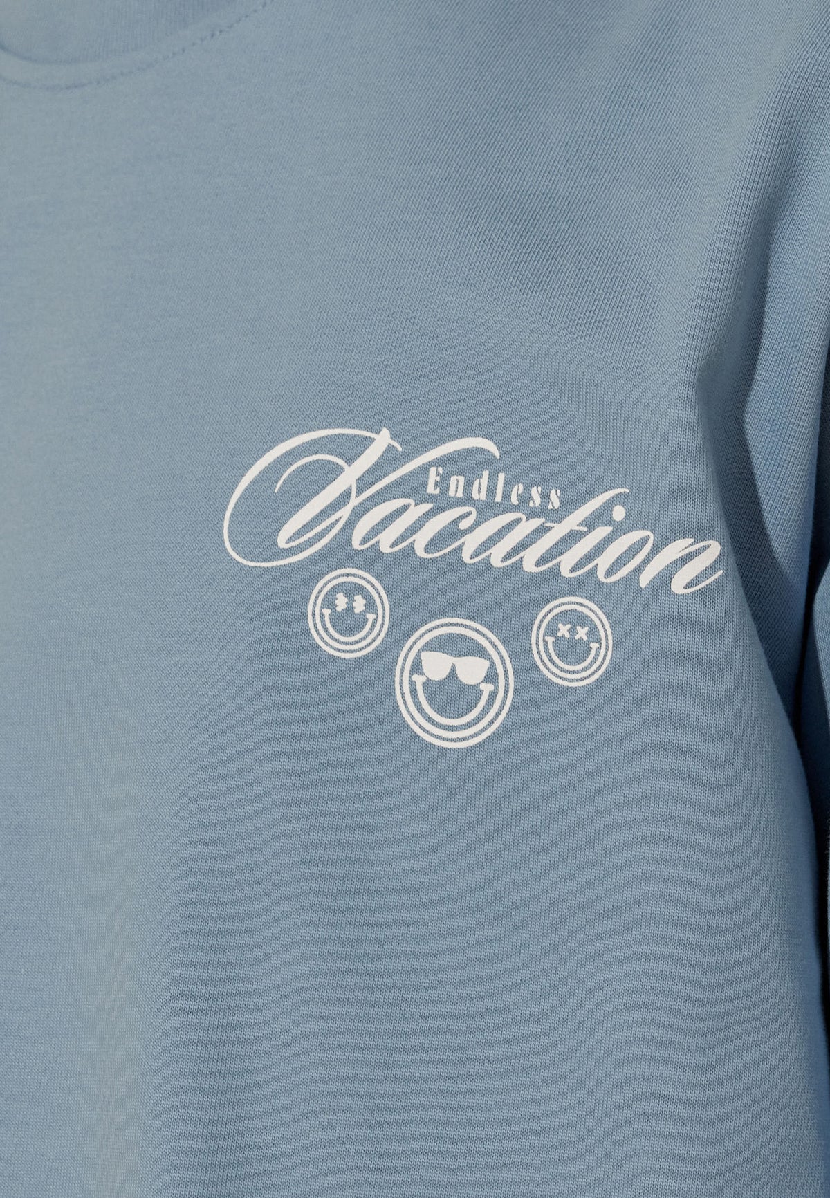 Osella x S.W Smiley Vacation T-shirt In Blue