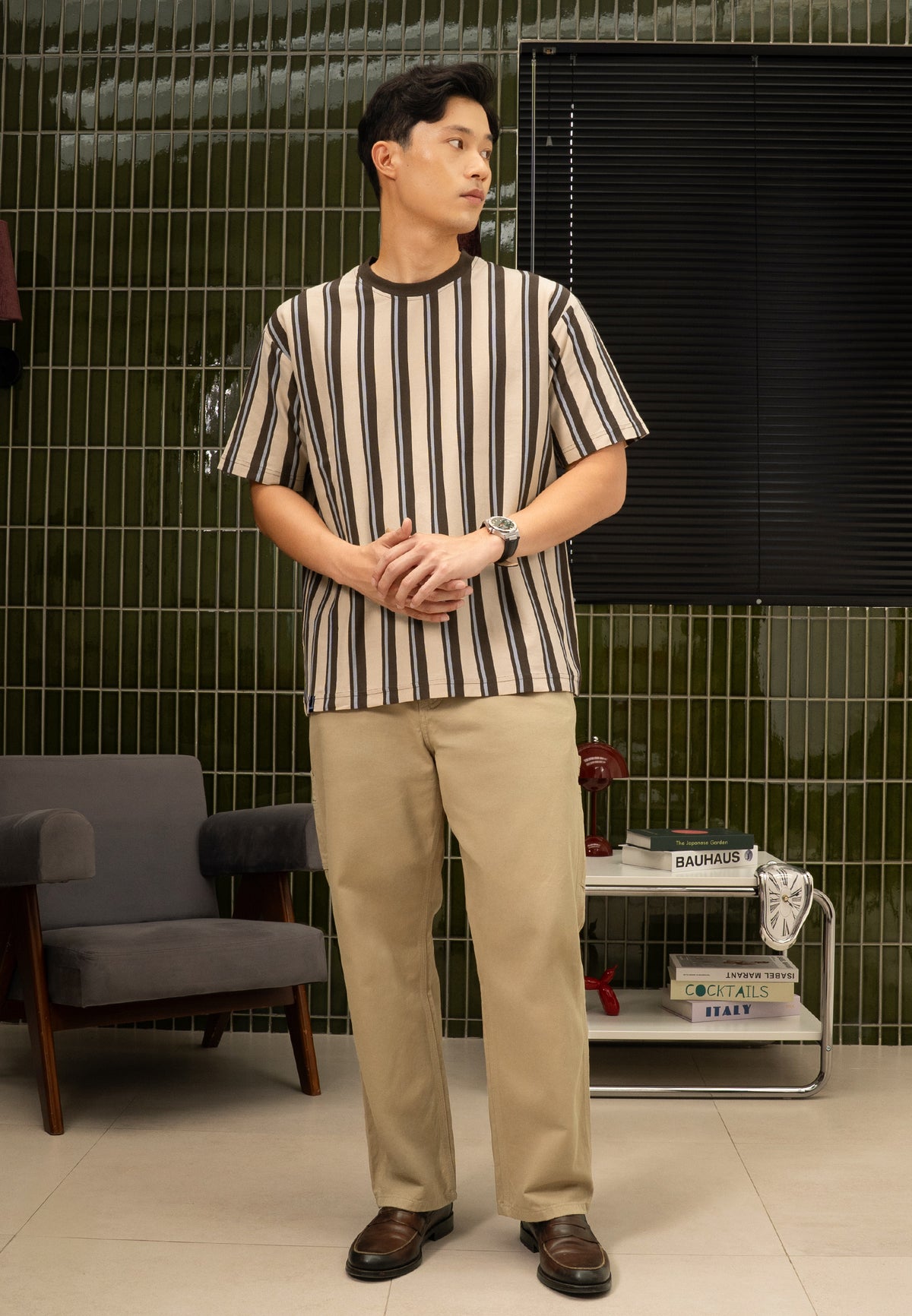 Osella Sienna Retro Stripe T-shirt