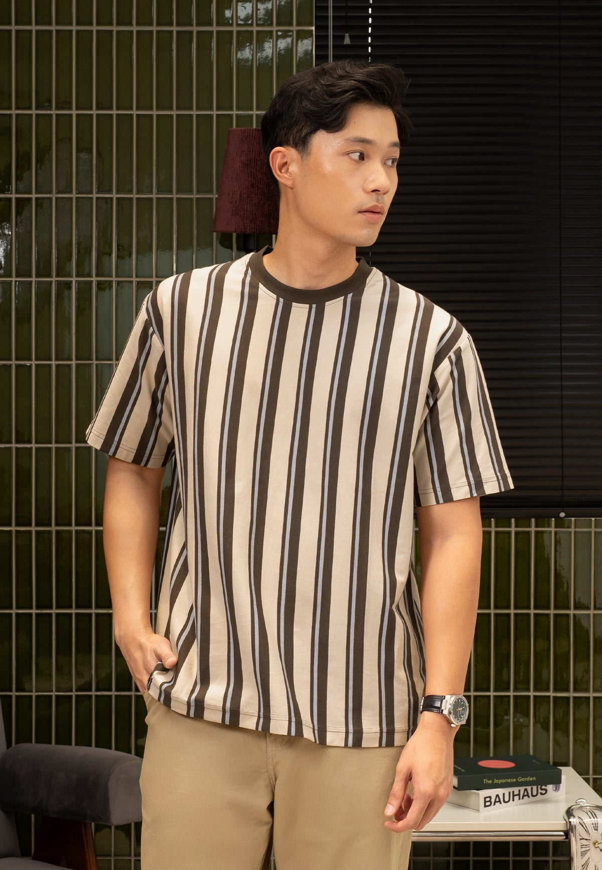 Osella Sienna Retro Stripe T-shirt