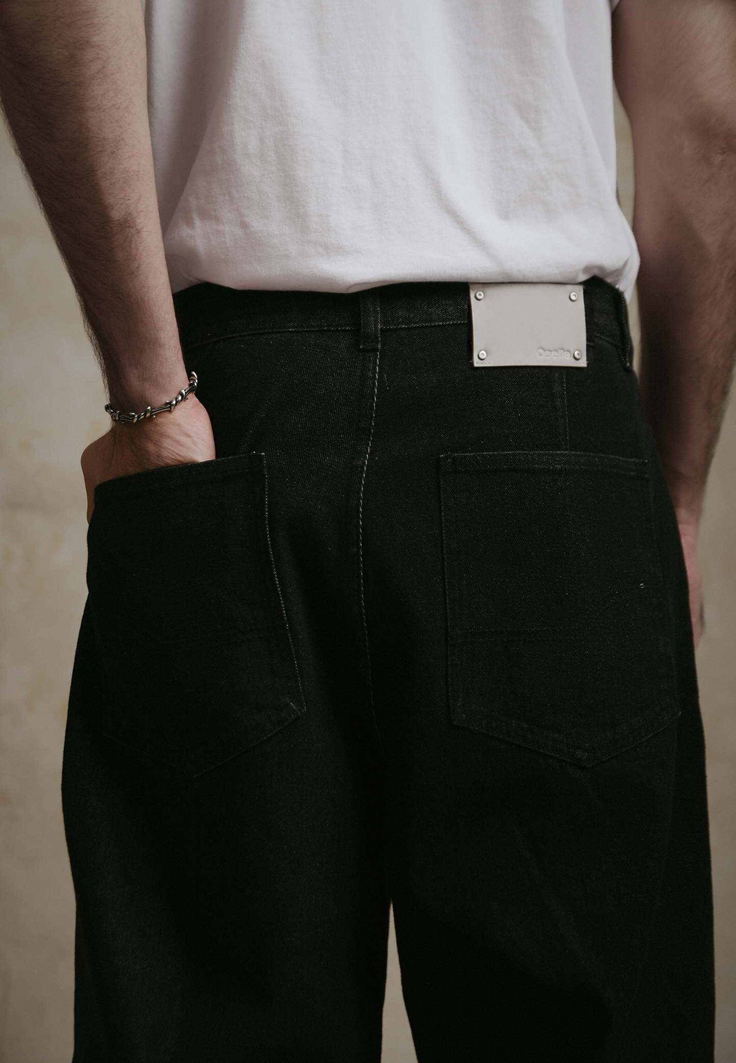 Osella Classic Raw Baggy Jeans