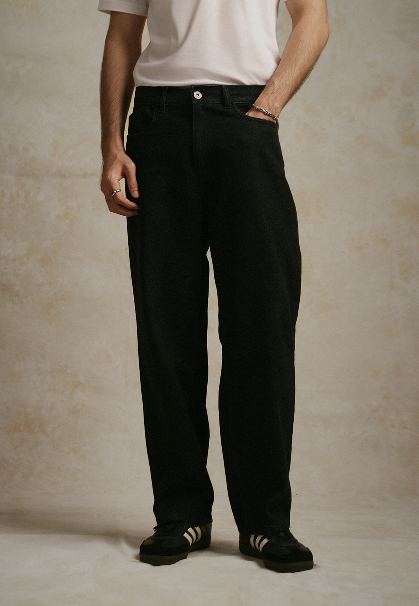 Osella Classic Raw Baggy Jeans