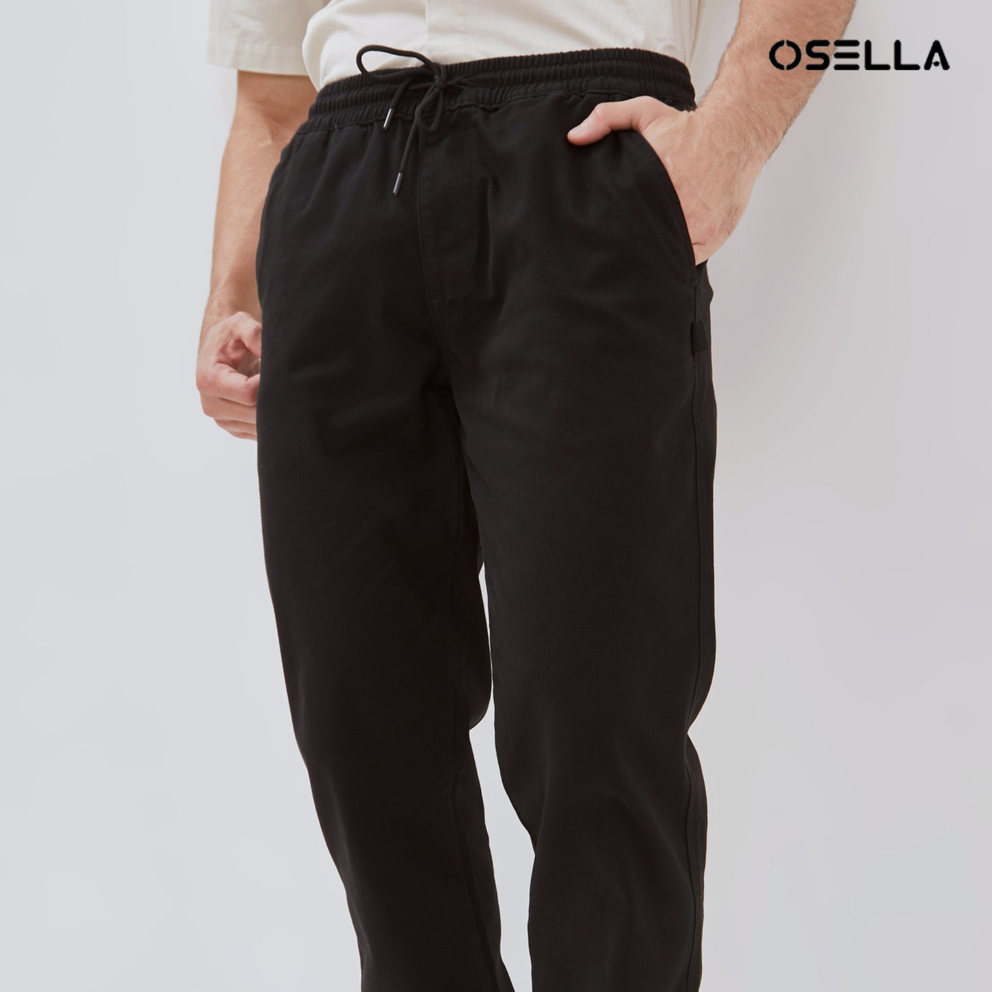 [NEW] Osella Smith Drawstring Chinos Pants 208P5002 | Celana Chinos Panjang Pria