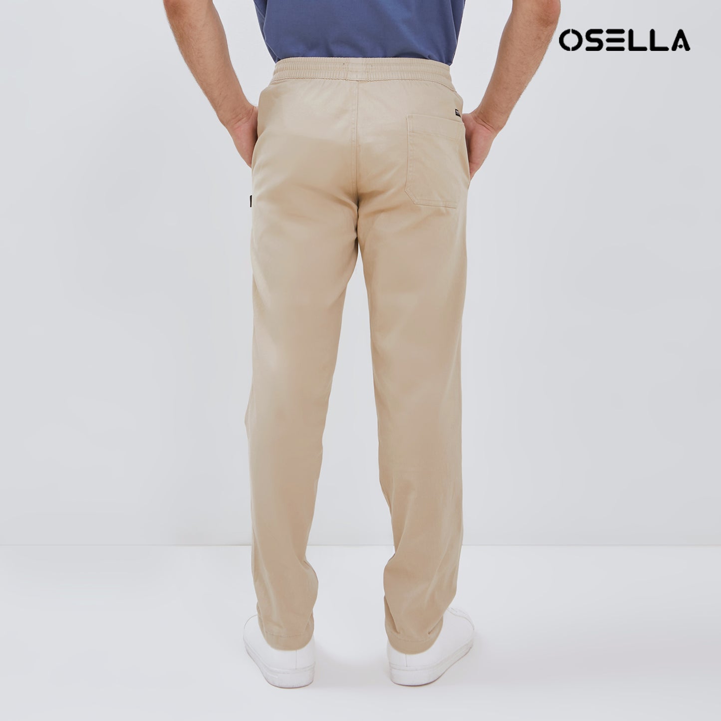 [NEW] Osella Smith Drawstring Chinos Pants 208P5002 | Celana Chinos Panjang Pria