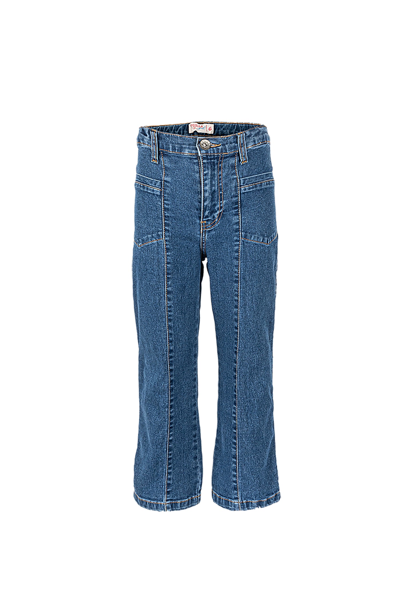 Osella Kids Hilda Straight Fit Denim Pants