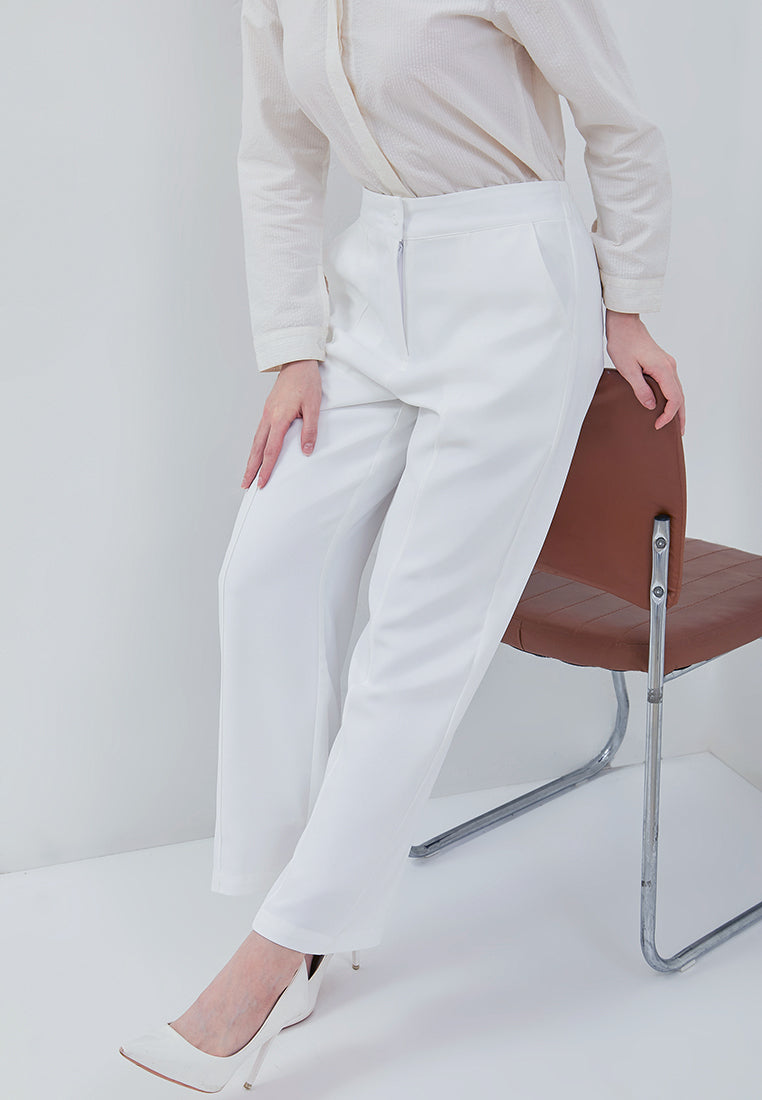 Osella Sera Wide Leg Pants Comfortable High-Waist Pants