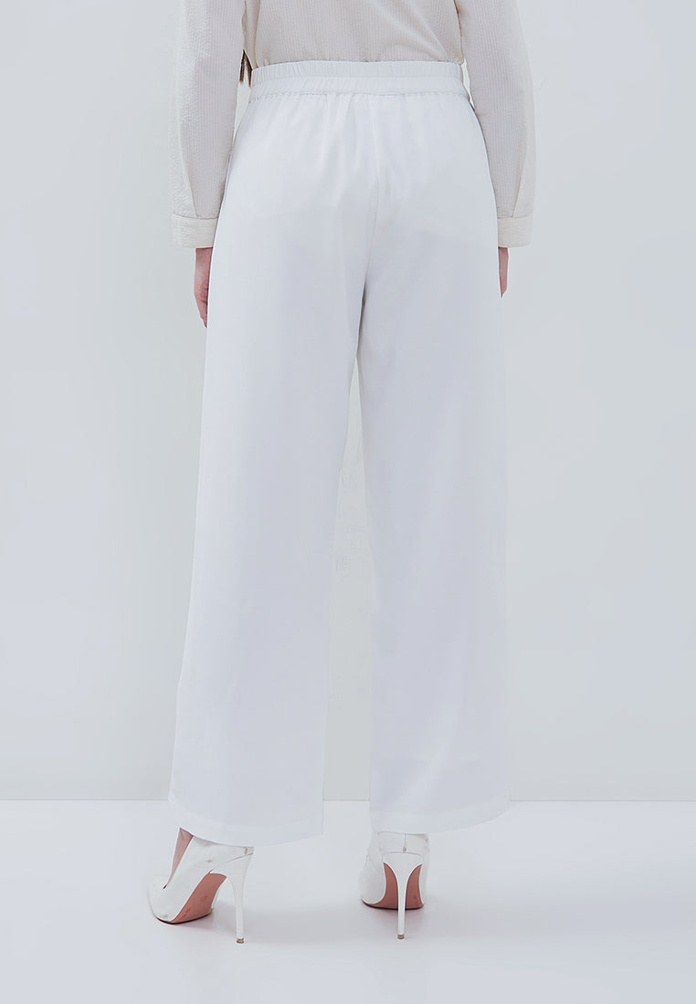 Osella Sera Wide Leg Pants Comfortable High-Waist Pants