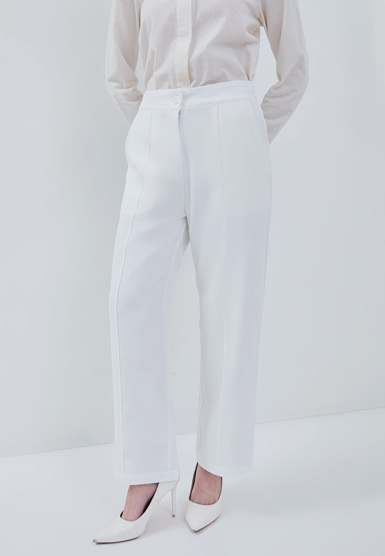 Osella Sera Wide Leg Pants Comfortable High-Waist Pants