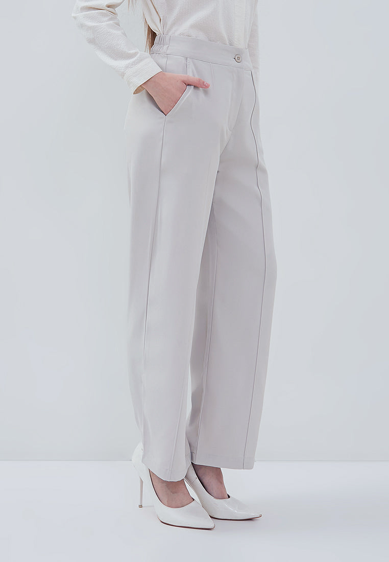Osella Sera Wide Leg Pants Comfortable High-Waist Pants