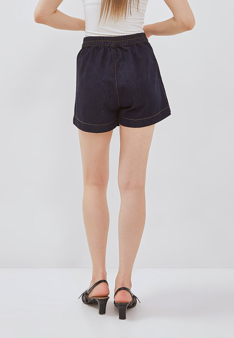 Osella Carlyn Asymmetric Denim Skort