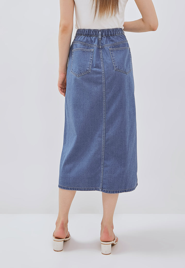 Osella Sadie Buttoned-Up Midi Skirt