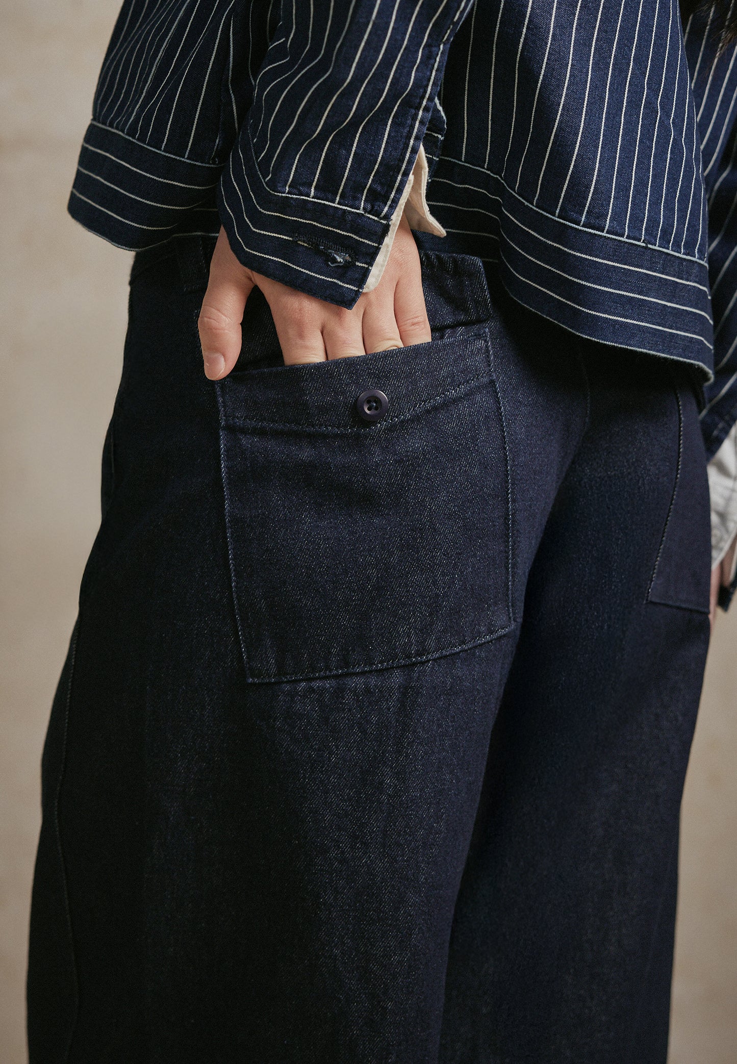 Osella Barrel Denim Pants