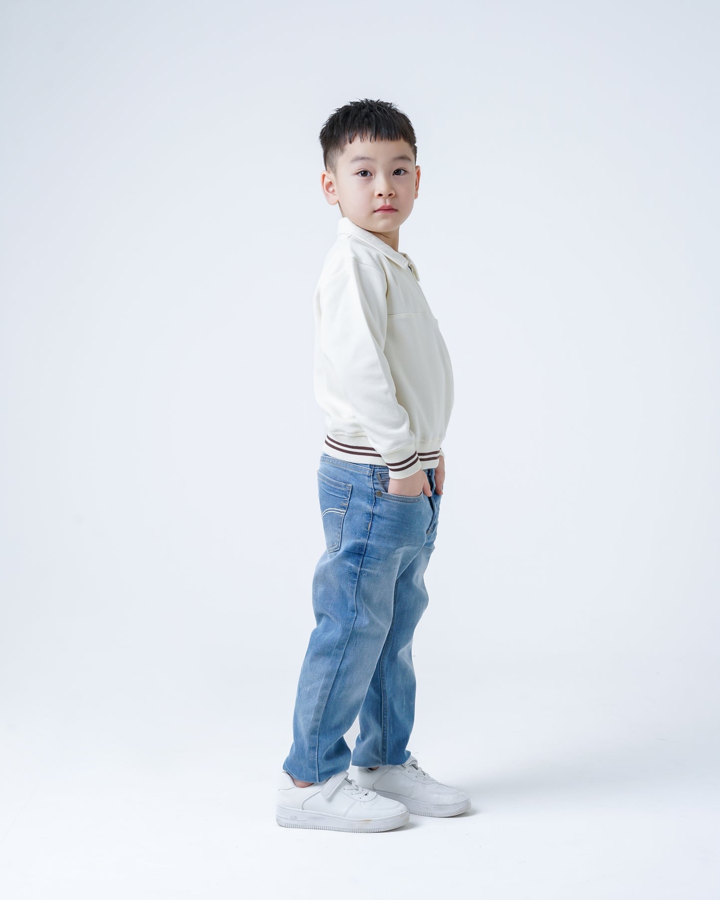 Osella Kids Half Zip Danball Sweatshirt