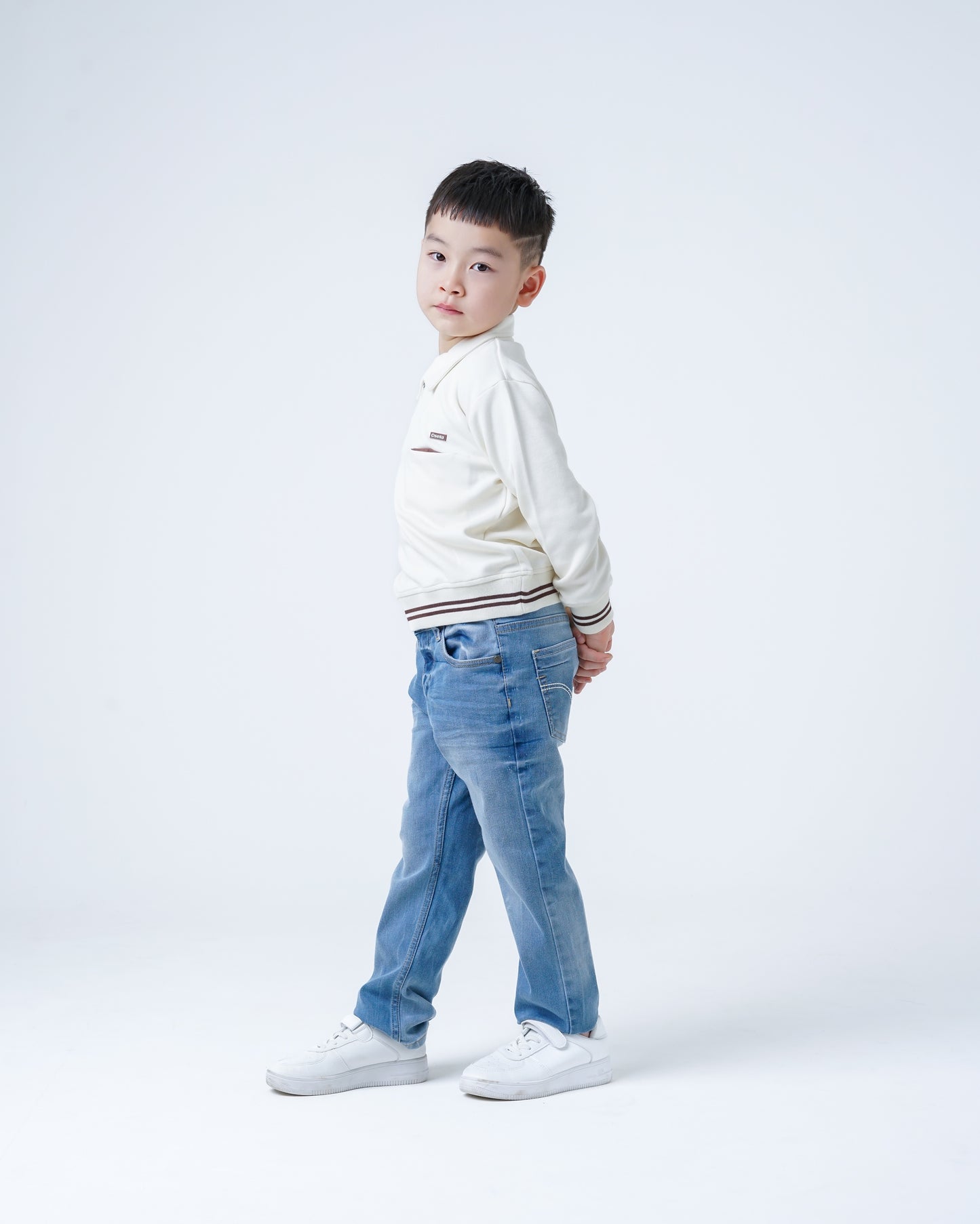 Osella Kids Half Zip Danball Sweatshirt