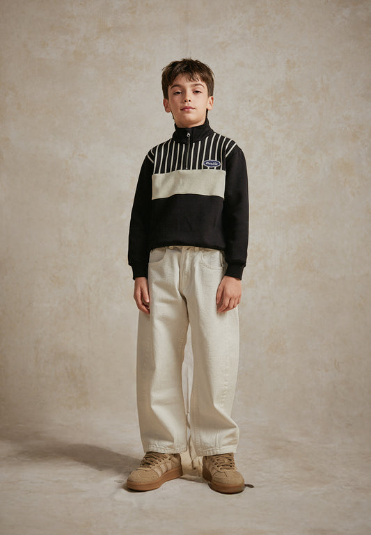 Osella Kids O-Conner Stripe Sweatshirt