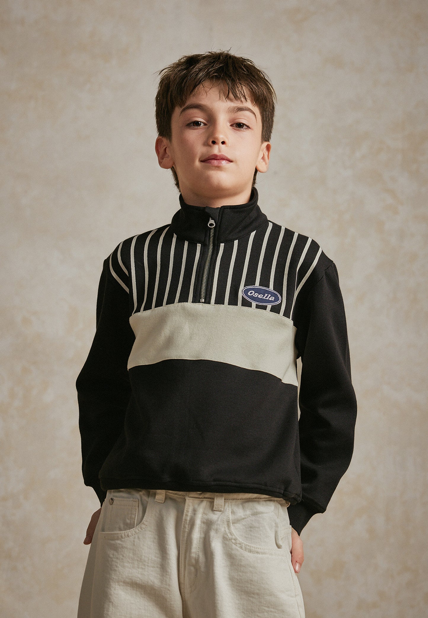 Osella Kids O-Conner Stripe Sweatshirt