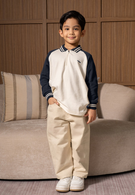 Osella Kids Ripple Polo Long