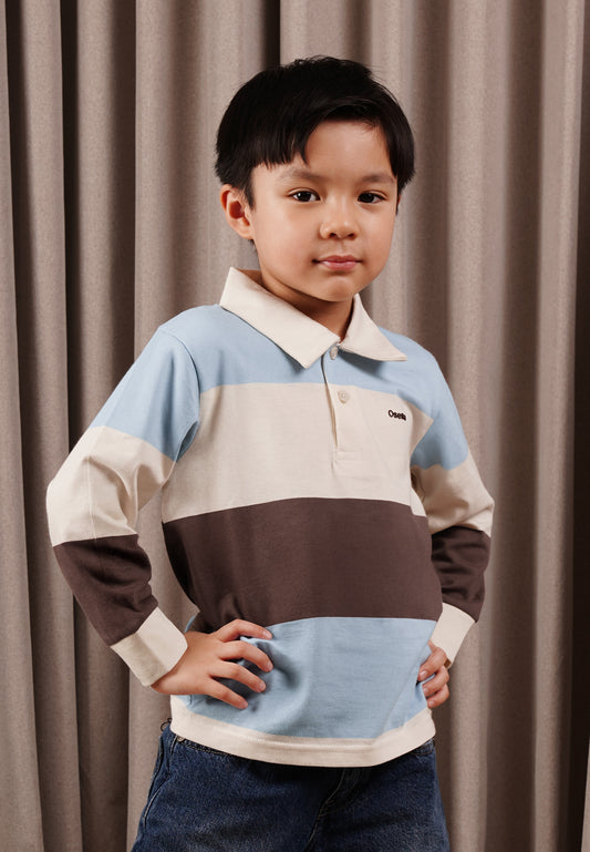 Osella Kids Helix Long Polo Long Top