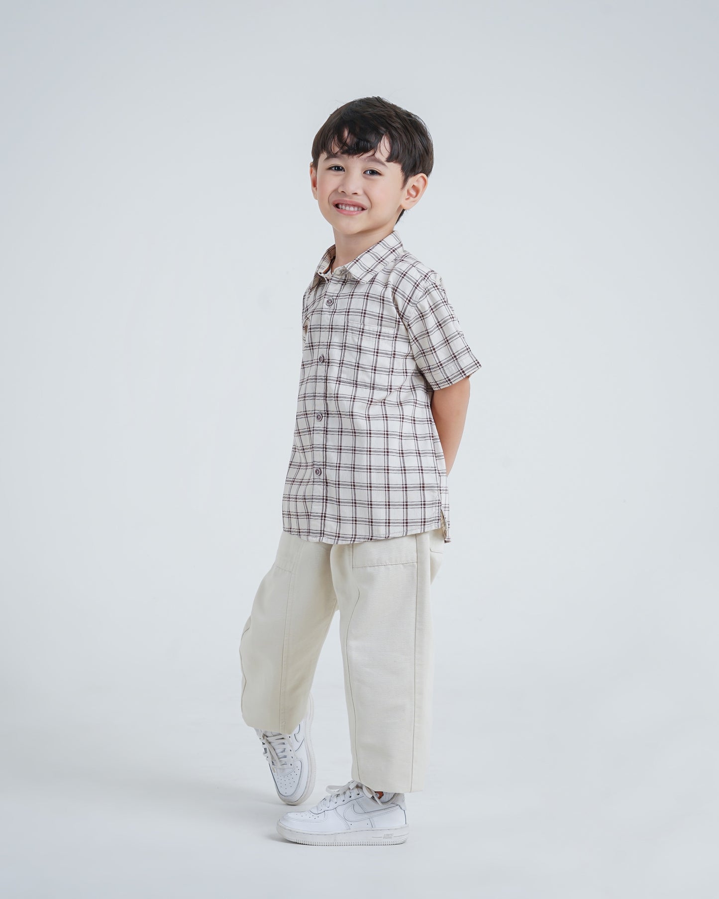 Osella Kids Jiminy Regular Fit Checkered Shirt