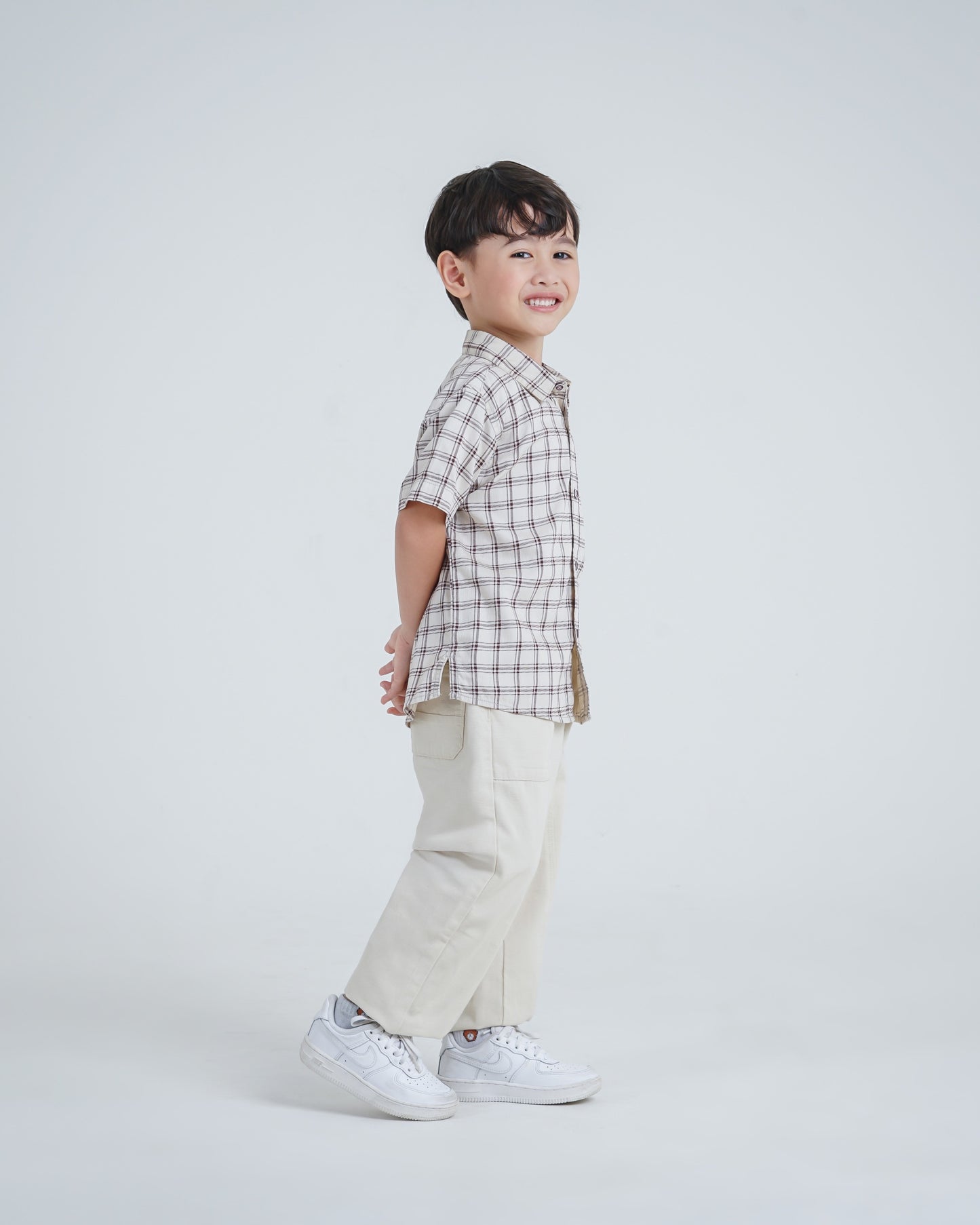 Osella Kids Jiminy Regular Fit Checkered Shirt