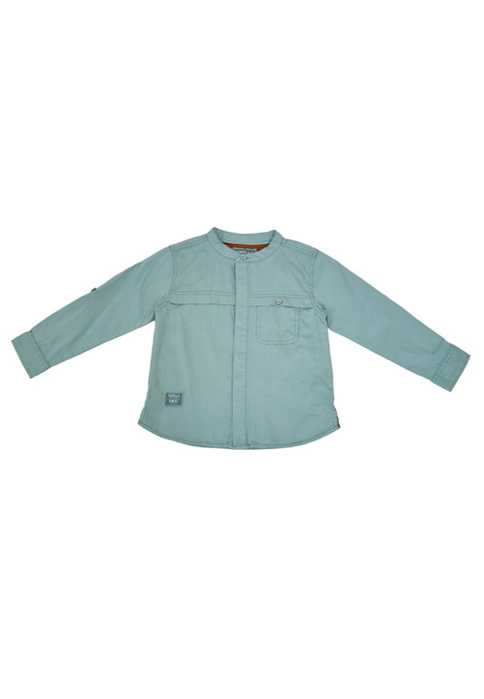 Osella Kids Boy Forest Long Slevee Koko Shirt Mint Green