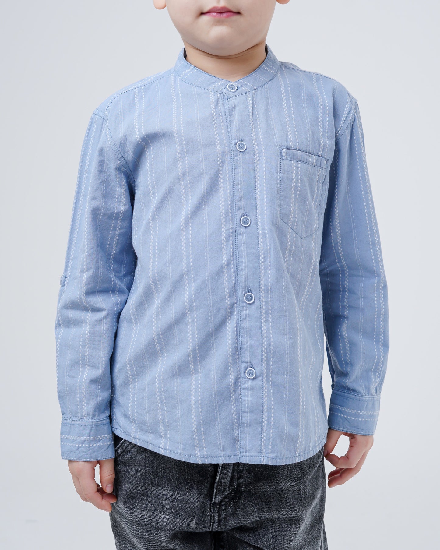 Osella Kids Nael Long Sleeve Koko Stripe Shirt