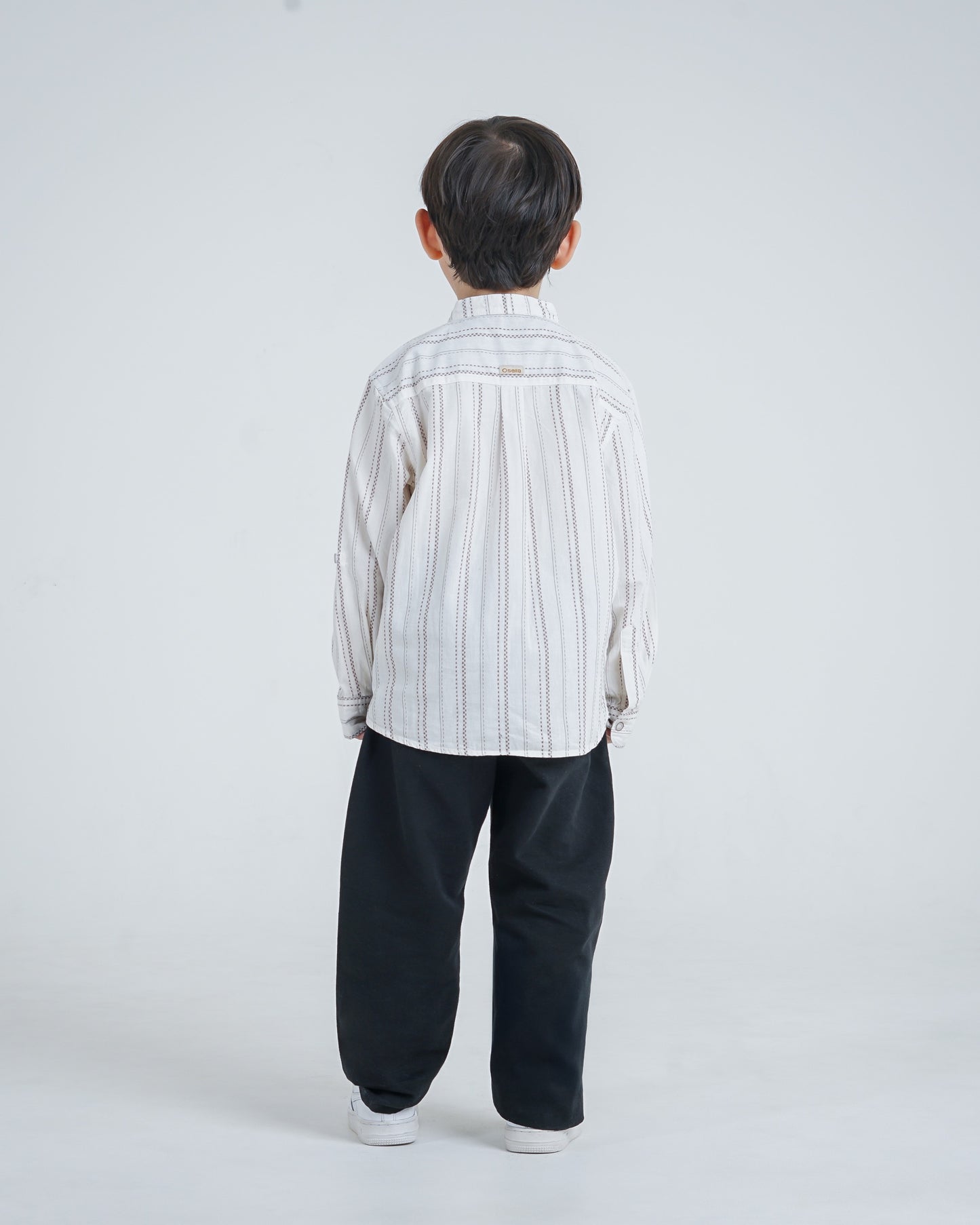 Osella Kids Nael Long Sleeve Koko Stripe Shirt