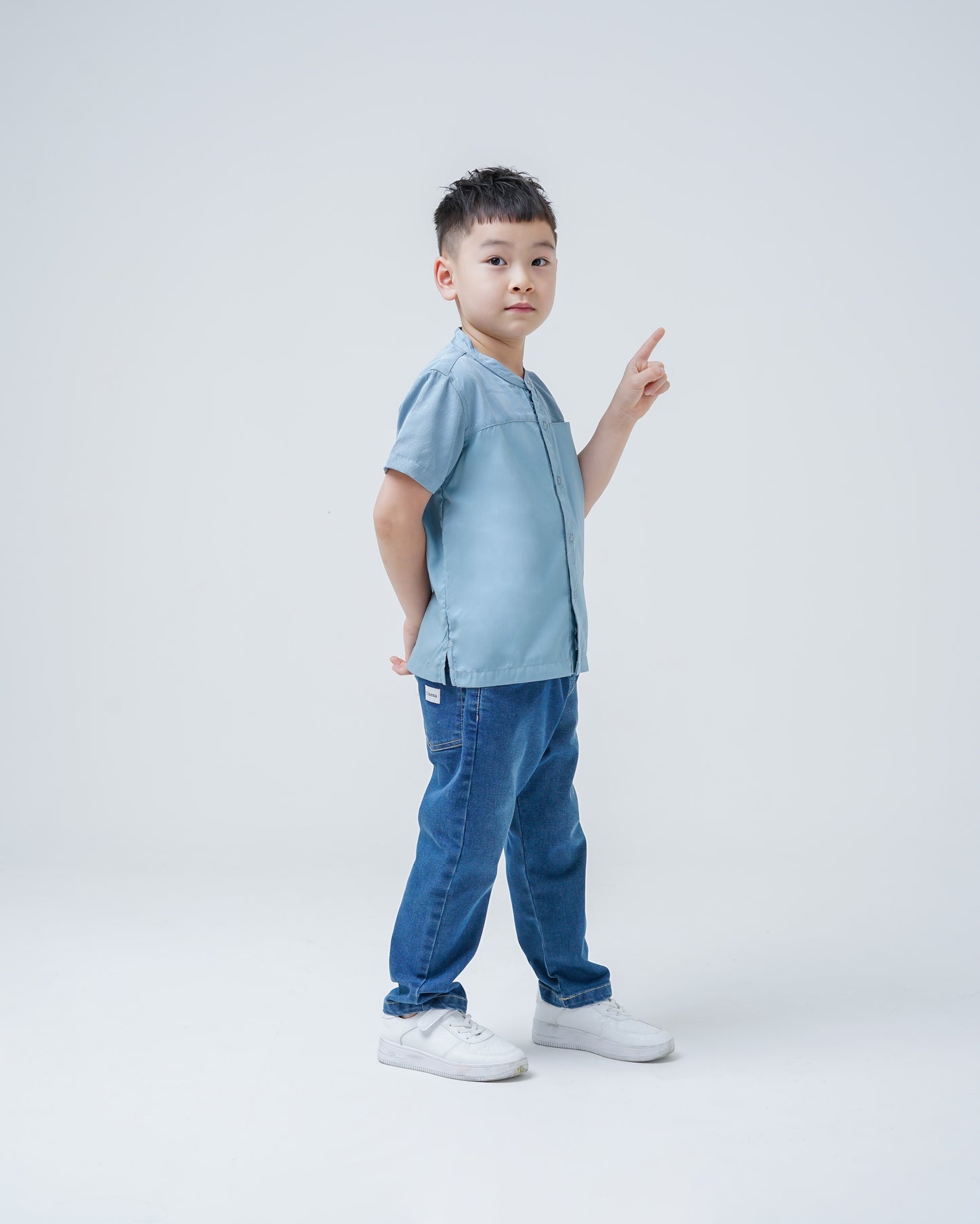 Osella Kids Lateef Regular Fit Koko Short Shirt