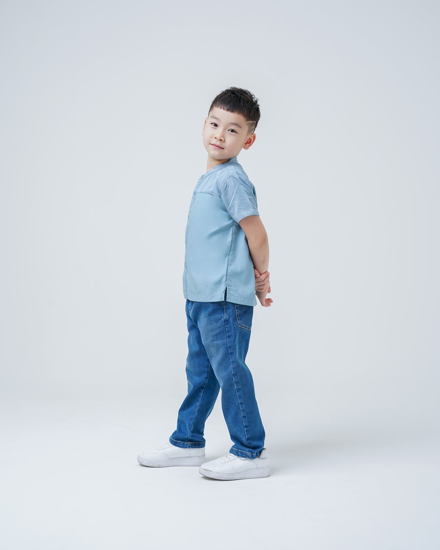 Osella Kids Lateef Regular Fit Koko Short Shirt
