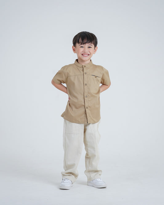 Osella Kids Wayne Regular Fit Koko Short Shirt