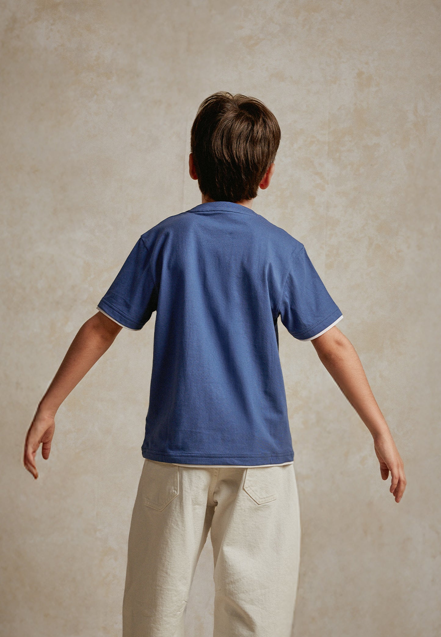 Osella Kids Dash T-shirt Print in Blue