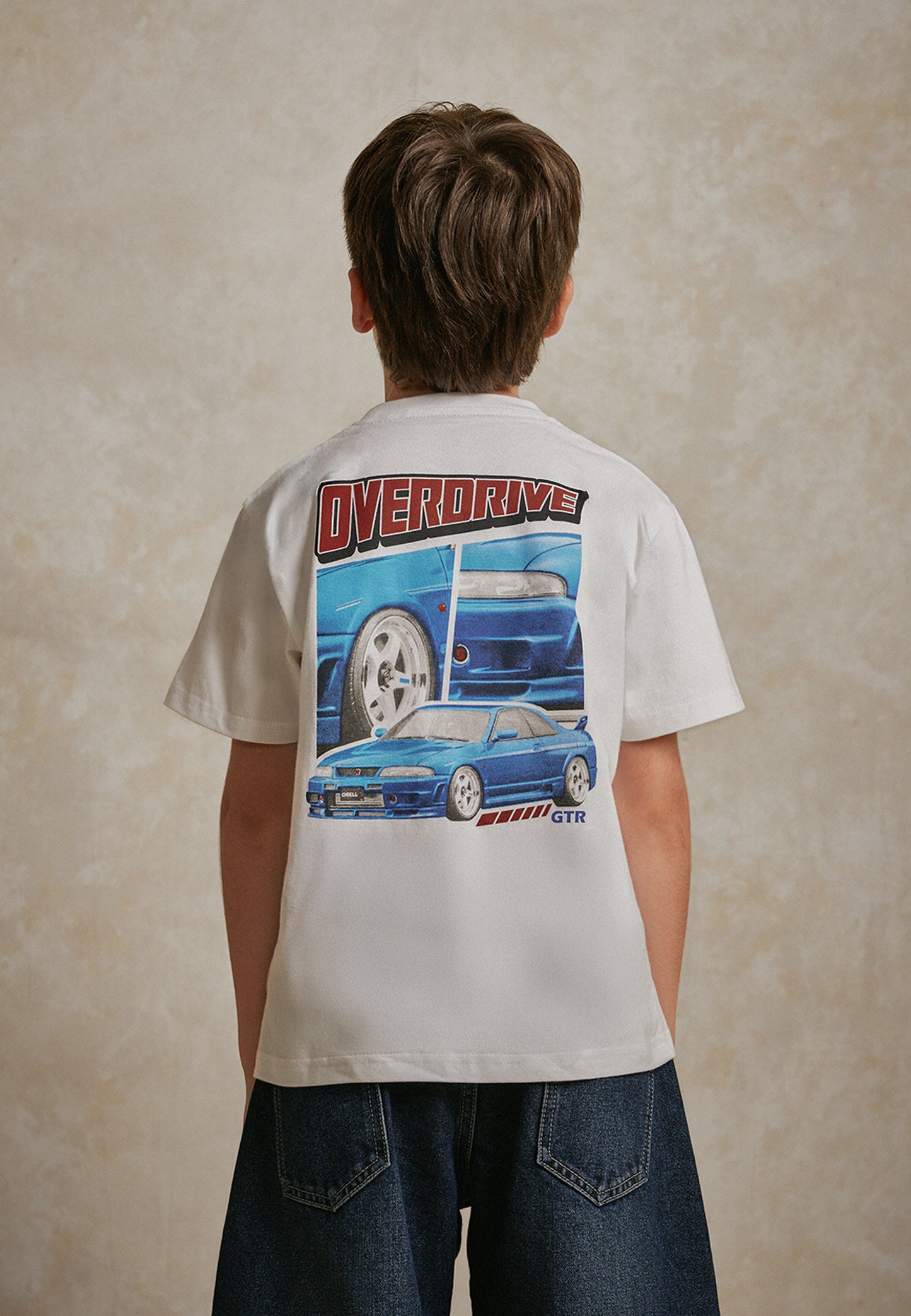 Osella Kids Lewis T-shirt Print in White