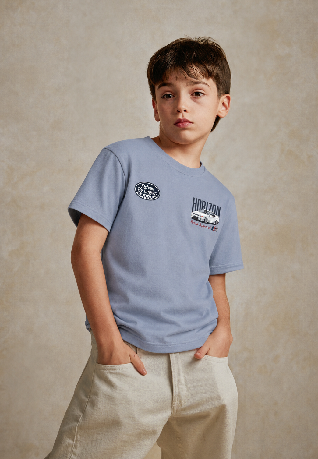 Osella Dante T-shirt Print in Aqua