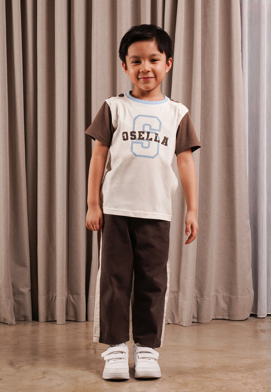 Osella Kids Grigon Block T-shirt
