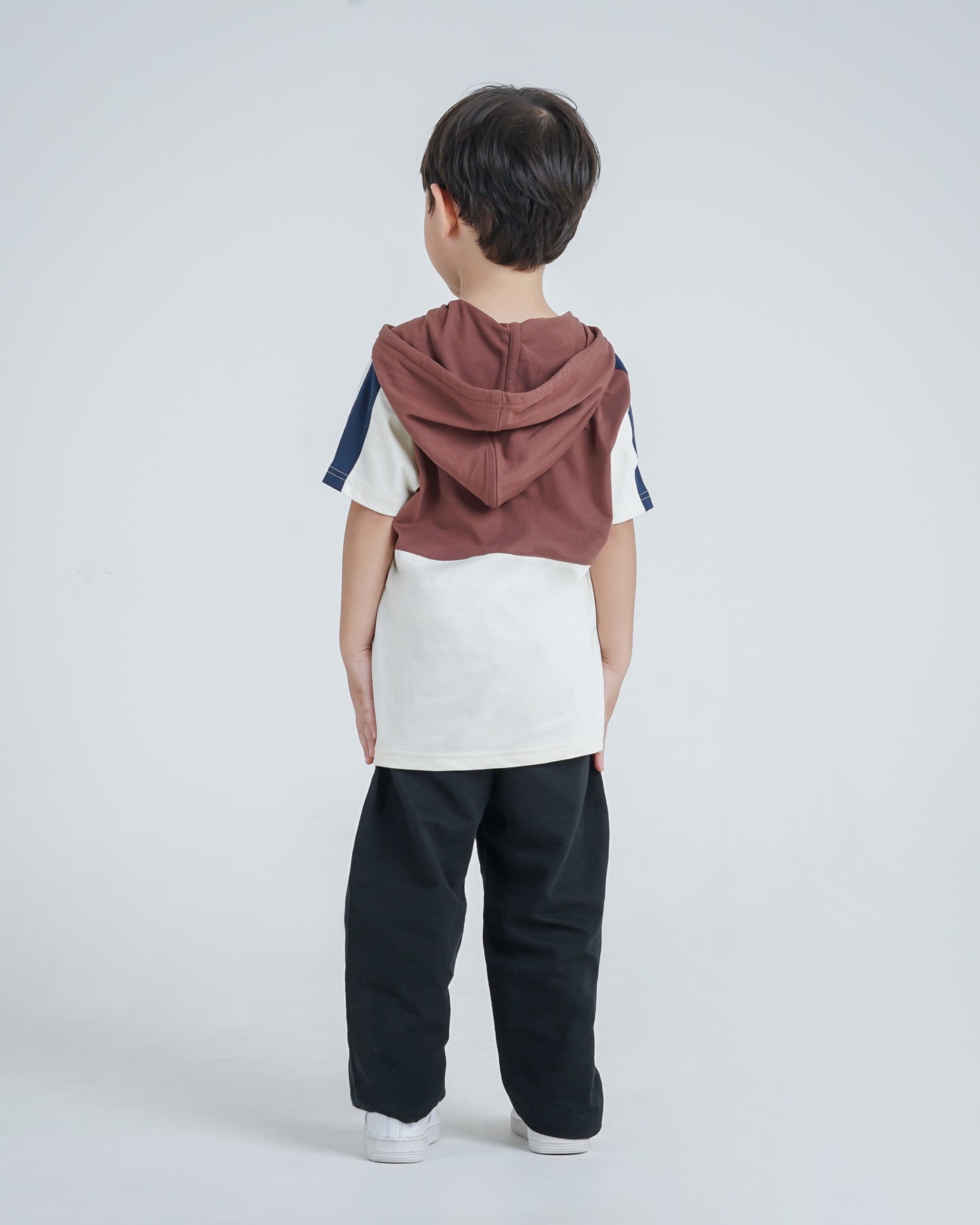 Osella Kids Elordi Hoodie Dual Color T-Shirt
