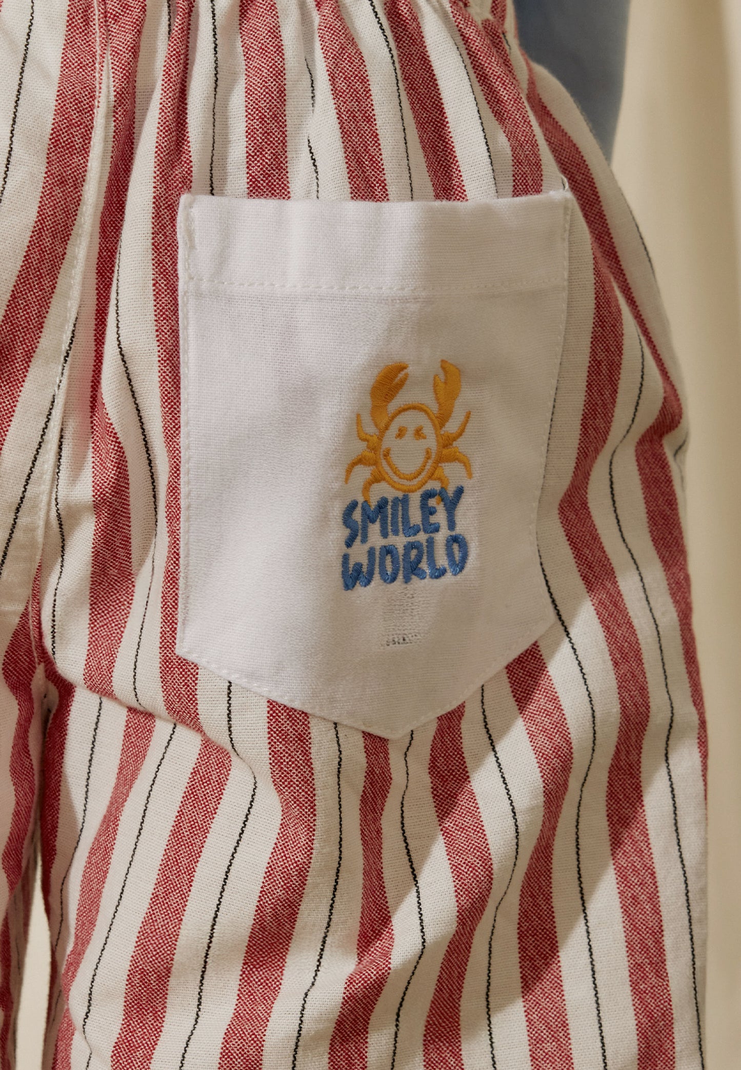Osella Kids x Smiley World Scorfano Short Pants Stripe