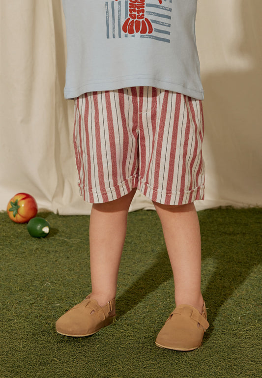 Osella Kids x Smiley World Scorfano Short Pants Stripe