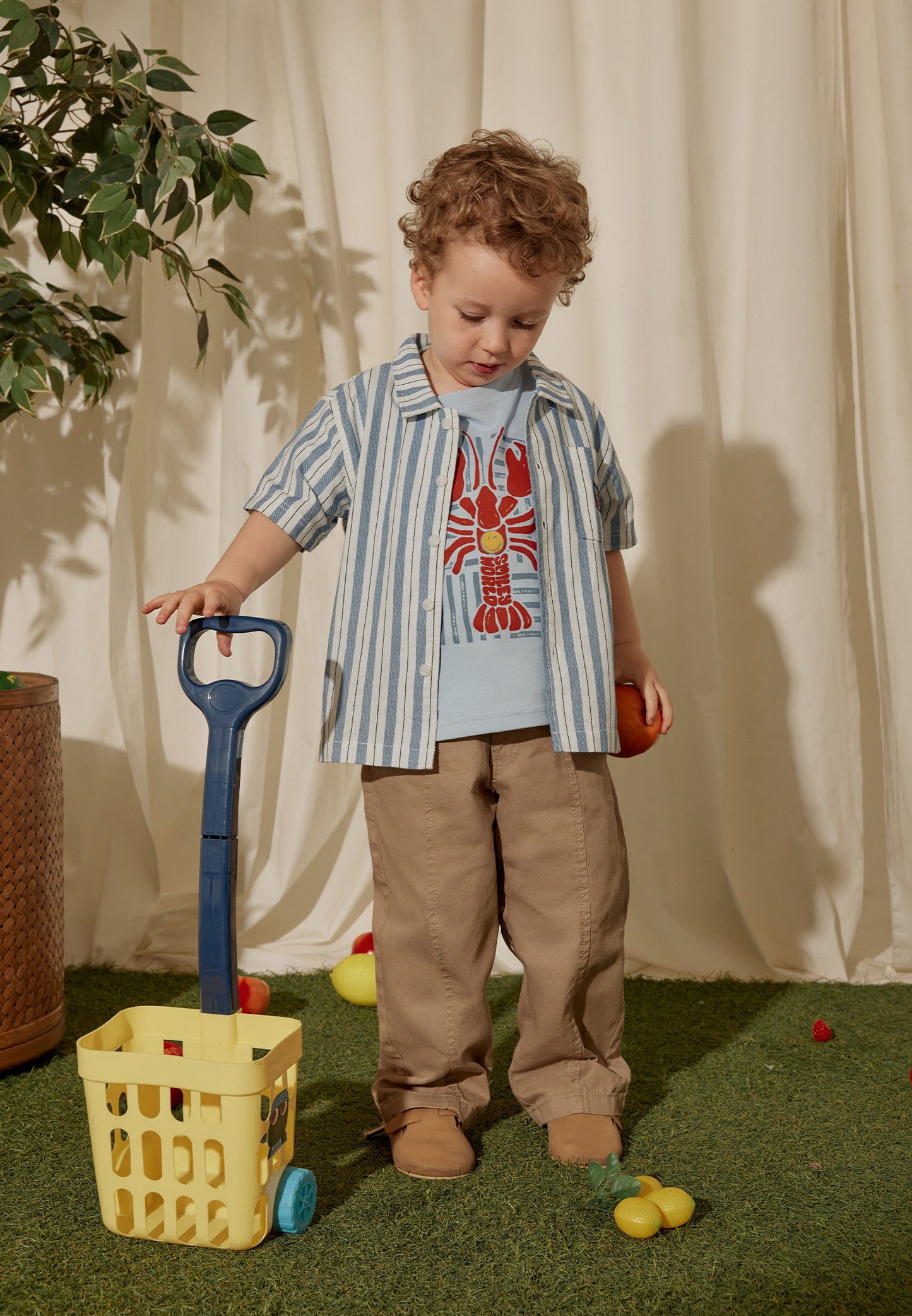 Osella Kids x SmileyWorld Pagura Baggy Pants